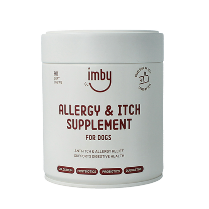Imby Pet Food  Supplement hond anti-allergie & jeuk 90 Kauwtabletten