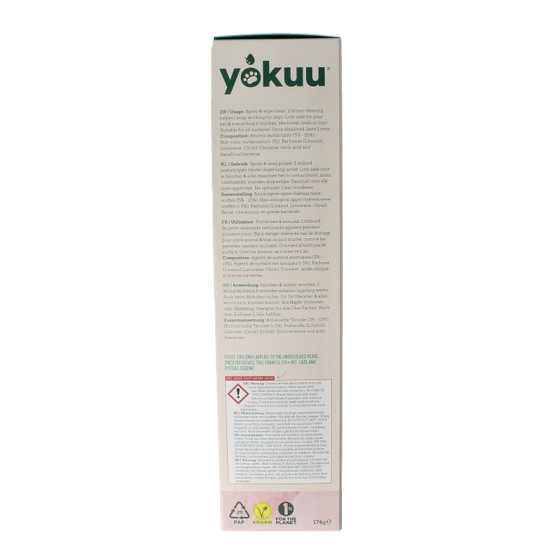Yokuu Probio allesreiniger voor huisdieren startset 1 Set