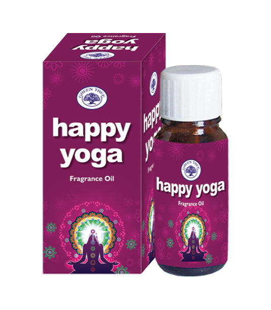 Green Tree Geurolie happy yoga 10.00 Milliliter