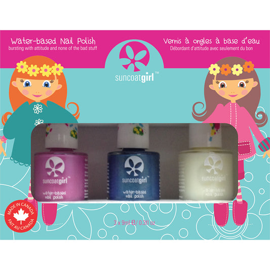 Suncoat Girl Nagellak mermaid princess non toxic 1.00 Set