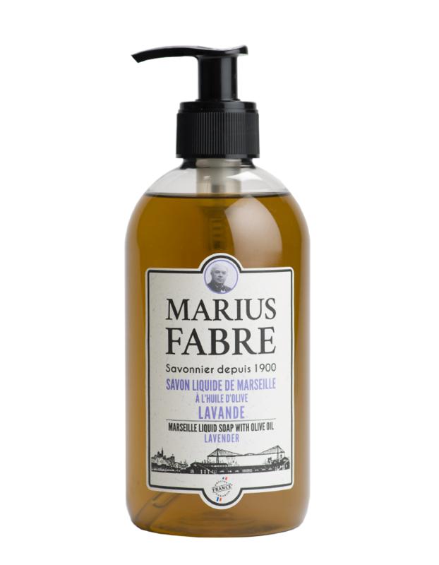 Marius Fabre Zeep lavendel met pomp 400 Milliliter