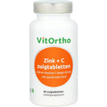 VitOrtho Zink + C zuigtabletten 60.00 Zuigtabletten