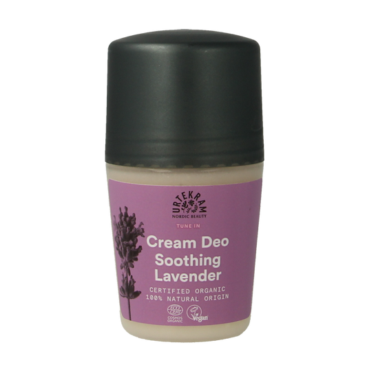 Urtekram Deodorant creme lavendel 50.00 Milliliter