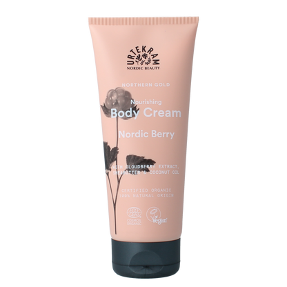 Urtekram Nordic berry voedende body creme 200.00 Milliliter