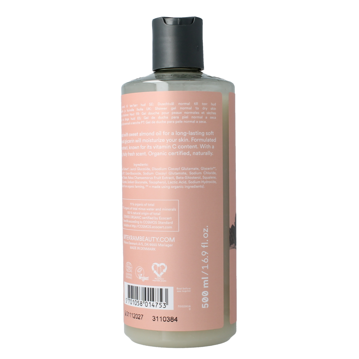Urtekram Nordic berry creamy body wash 500.00 Milliliter