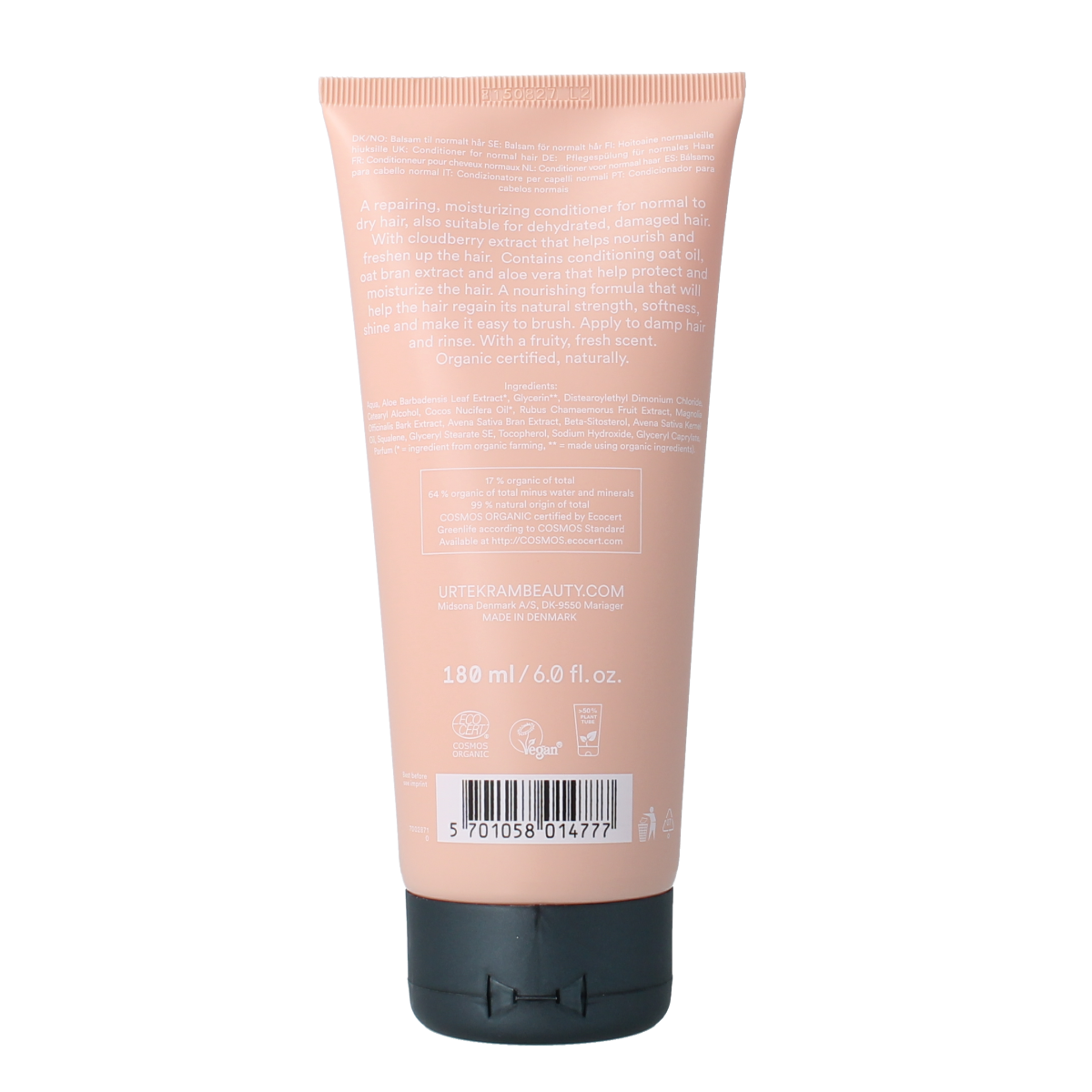 Urtekram Nordic berry conditioner normaal/droog haar 180.00 Milliliter