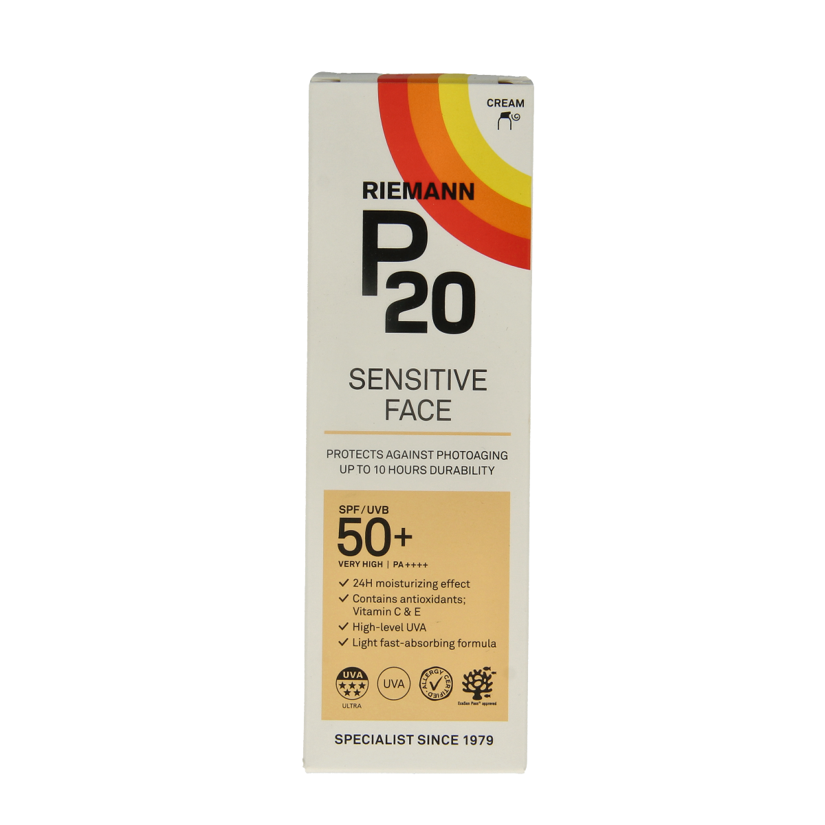 P20 Once a day face creme SPF50  50.00 Gram