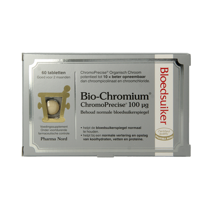 Pharma Nord Bio chromium bloedsuiker 60.00 Tabletten