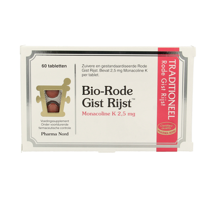 Pharma Nord Bio rode gist rijst 60.00 Tabletten