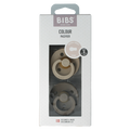 Bibs Fopspeen maat 3 vanilla/dark oak 2 pack 2.00 Stuks