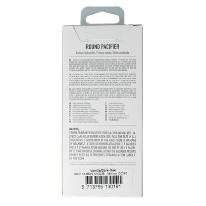 Bibs Fopspeen maat 3 vanilla/dark oak 2 pack 2.00 Stuks