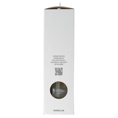 Bibs Fopspeen maat 3 vanilla/dark oak 2 pack 2.00 Stuks