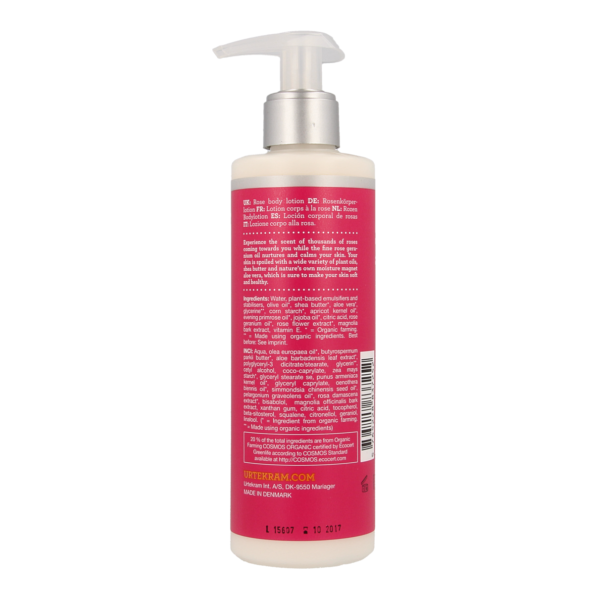 Urtekram Rozen bodylotion 245.00 Milliliter