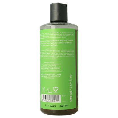 Urtekram Shampoo aloe vera normaal haar 500.00 Milliliter