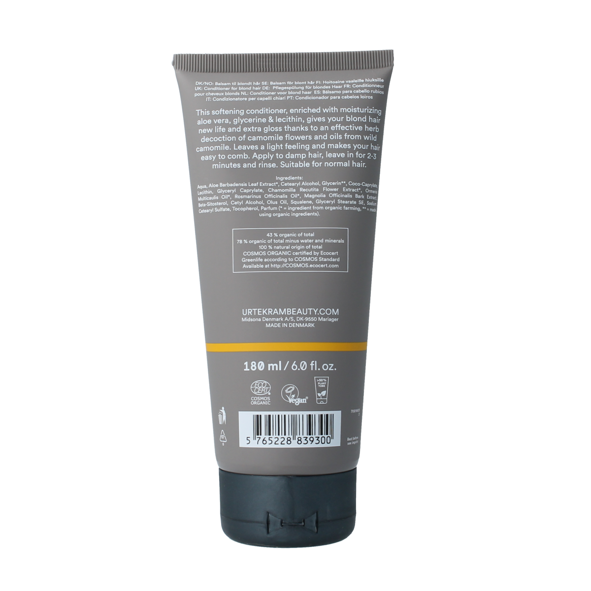 Urtekram Conditioner kamille 180.00 Milliliter