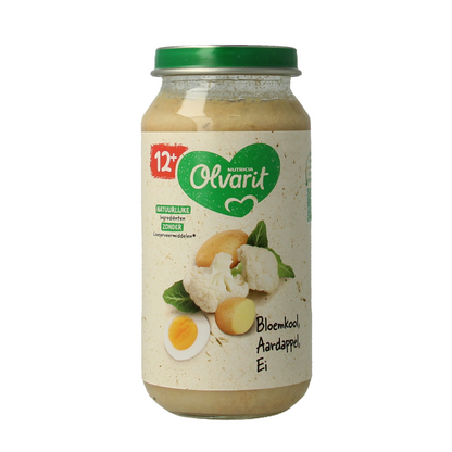 Olvarit Bloemkool aardappel ei 12M04 250.00 Gram