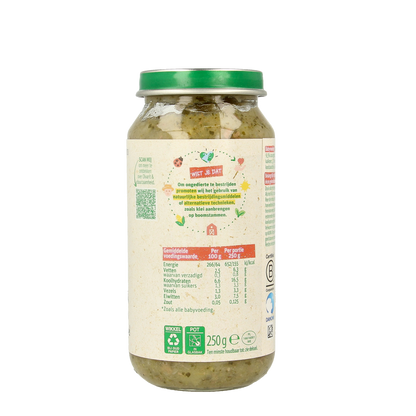 Olvarit Broccoli kalkoen aardappel 12M00 250.00 Gram