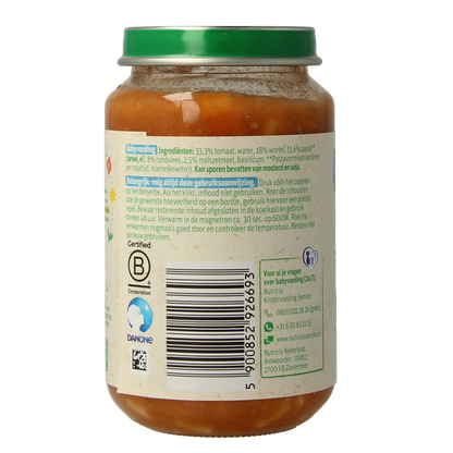 Olvarit Spaghetti bolognese 8M10 200.00 Gram