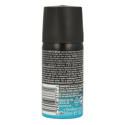 AXE Deodorant bodyspray ice chill mini 35 Milliliter