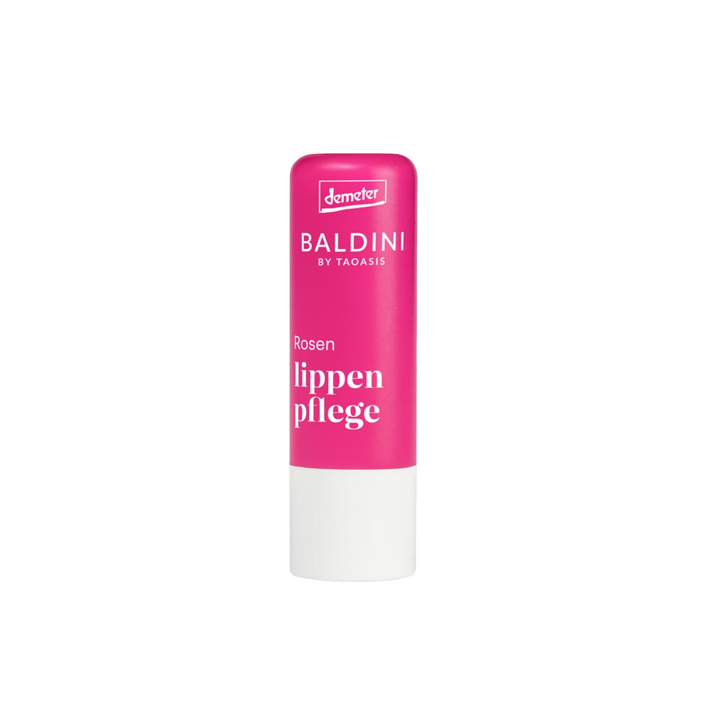 Baldini  Lippenbalsem Rose met sheabutter demeter 4.80 Gram