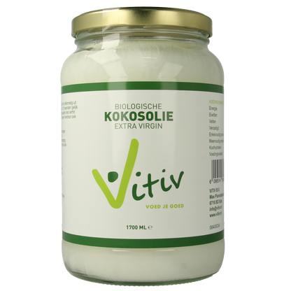 Vitiv Kokosolie extra virgin bio 1700 Milliliter