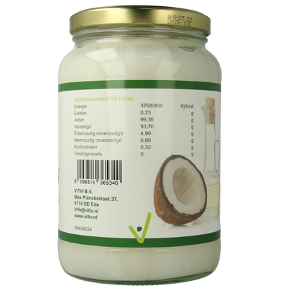 Vitiv Kokosolie extra virgin bio 1700 Milliliter