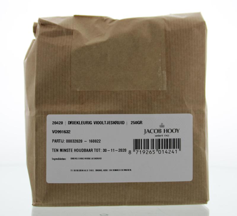 Jacob Hooy Driekleurig viooltjeskruid 250.00 Gram