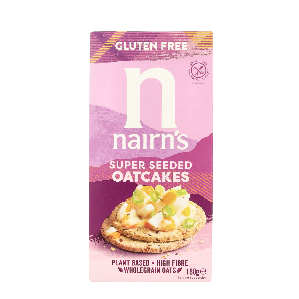 Nairns Oatcakes super seeded 180.00 Gram