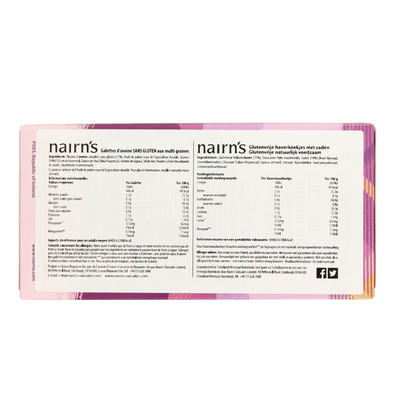 Nairns Oatcakes super seeded 180.00 Gram