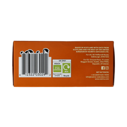 Nairns Crunchy oat bars honey glutenvrij 160 Gram