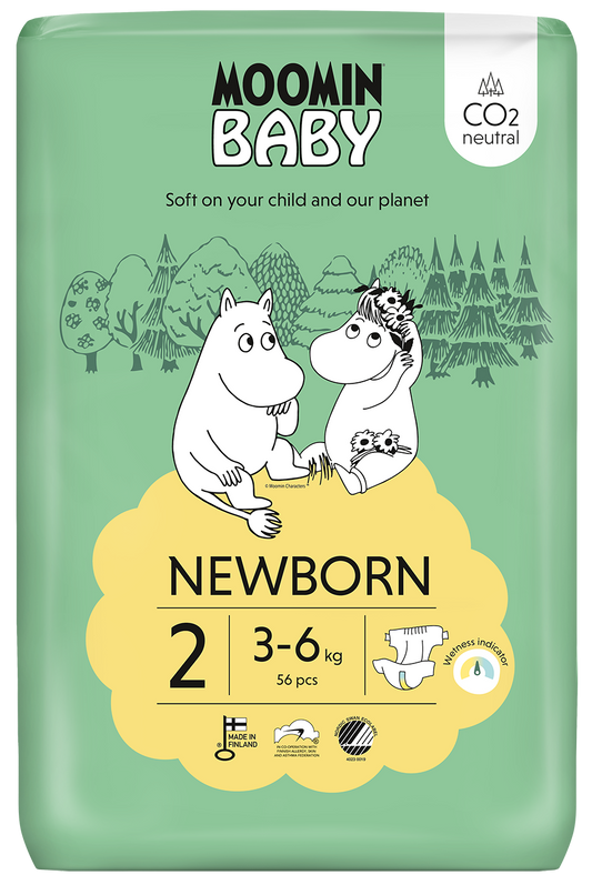 Moomin Baby luiers maat 2 56.00 Stuks