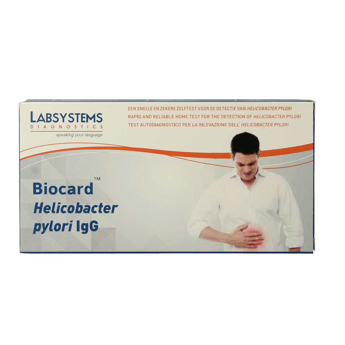 Biocard Helicobacter pylori test 1.00 Stuks