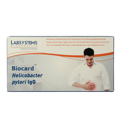 Biocard Helicobacter pylori test 1.00 Stuks