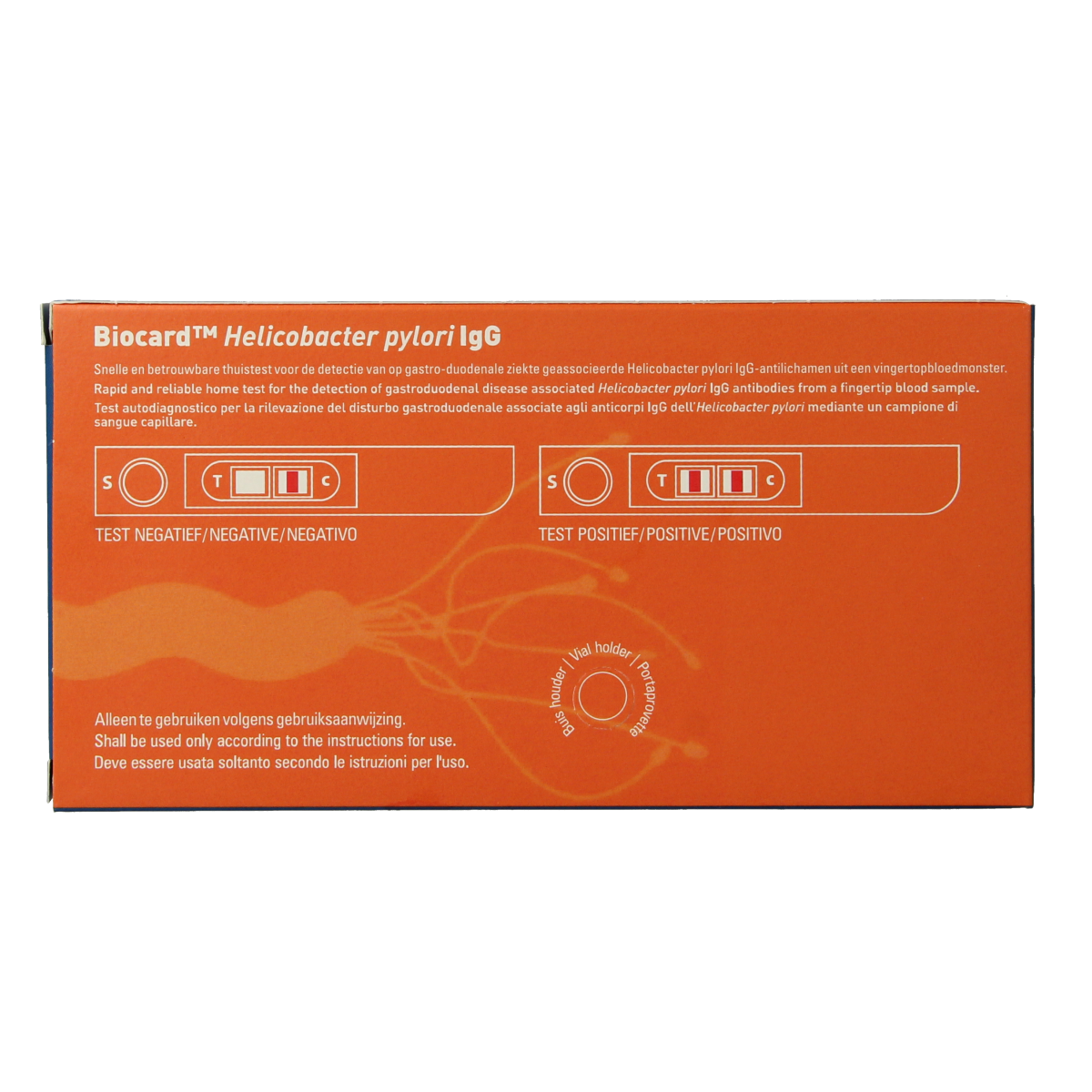 Biocard Helicobacter pylori test 1.00 Stuks