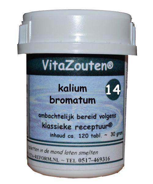 Vitazouten Kalium bromatum VitaZout nr. 14 120.00 Tabletten