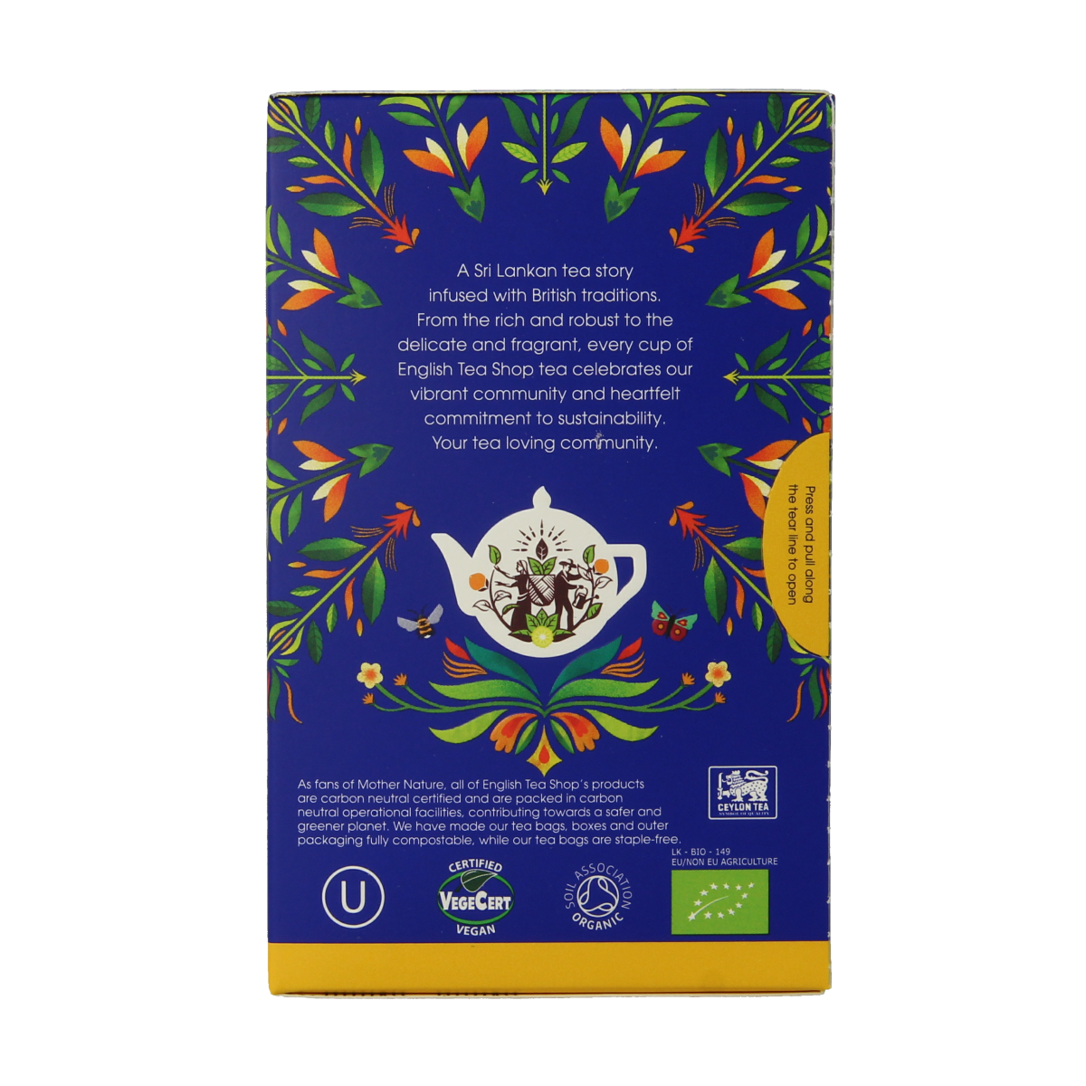 English Tea Shop Earl grey bio 20.00 Zakjes