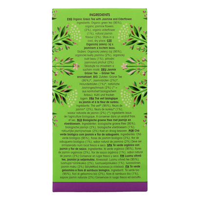 English Tea Shop Jasmin green tea bio 20.00 Zakjes