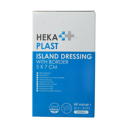 Hekaplast Border 5cmx7cm eiland 50.00 Stuks