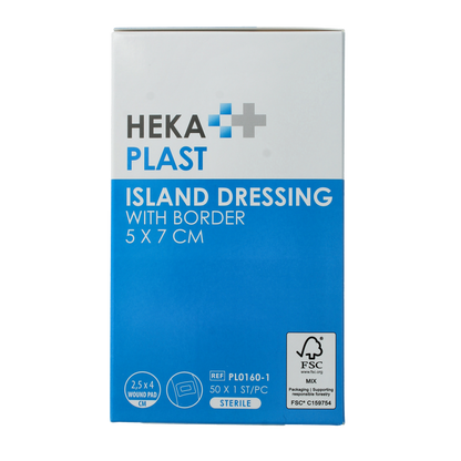 Hekaplast Border 5cmx7cm eiland 50.00 Stuks