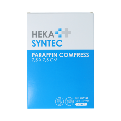 Heka Synthetisch zalfgaas 7.5 x 7.5cm 10.00 Stuks