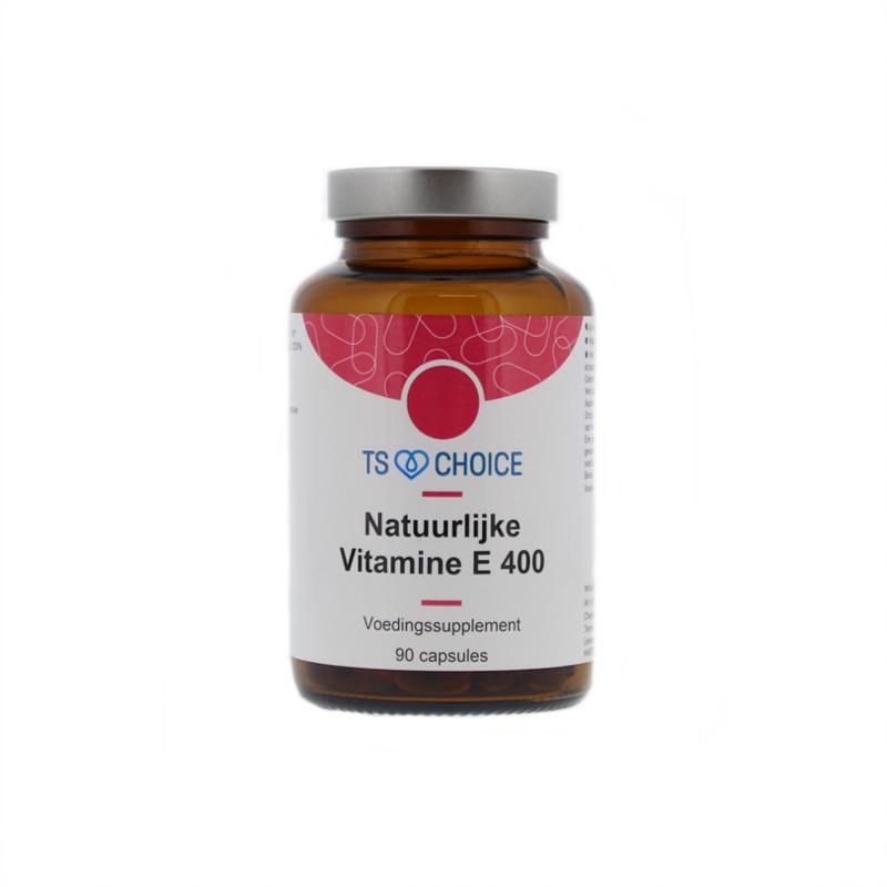 TS Choice Natuurlijke Vitamine E 90.00 Capsules