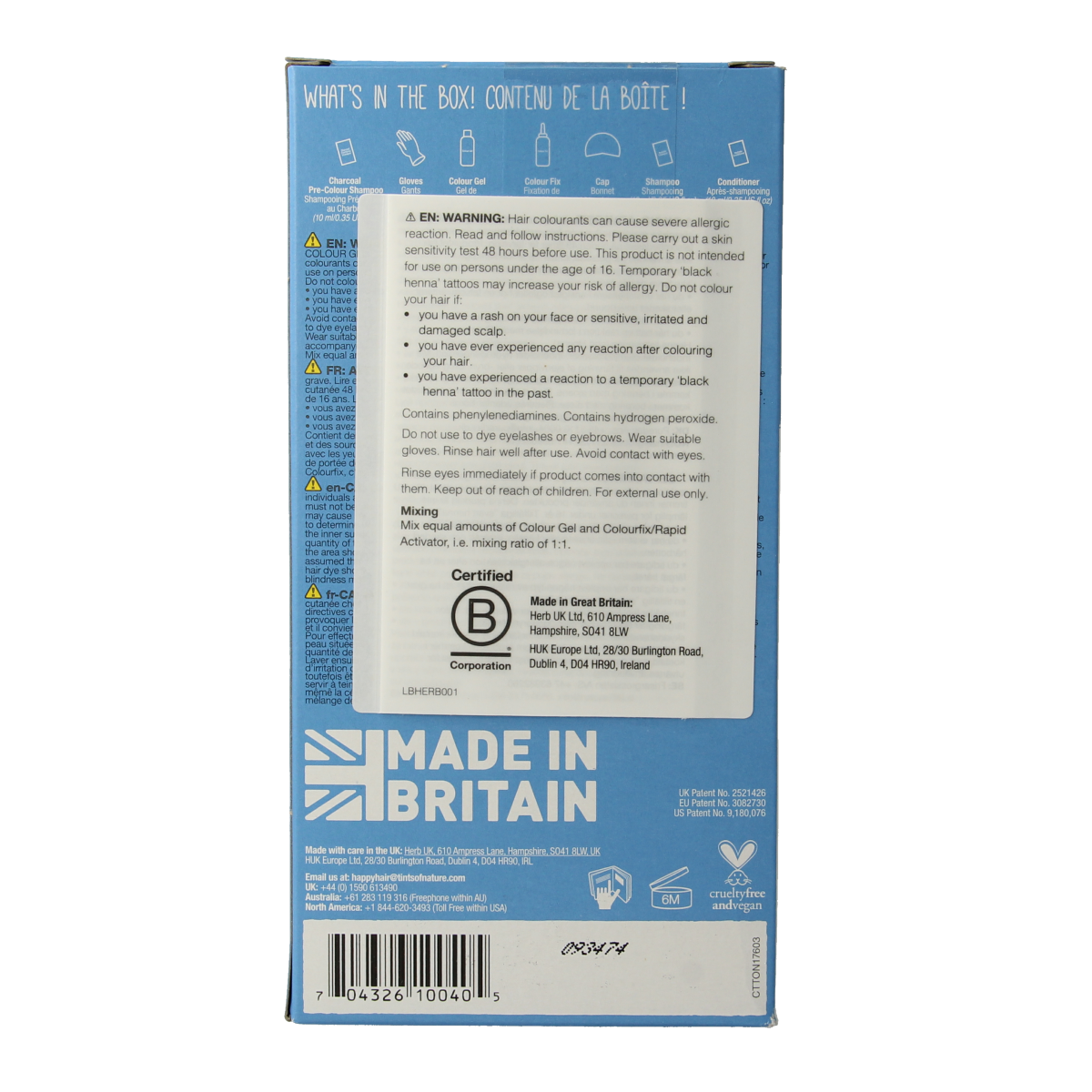 Tints Of Nature 4N middelbruin 1.00 Set