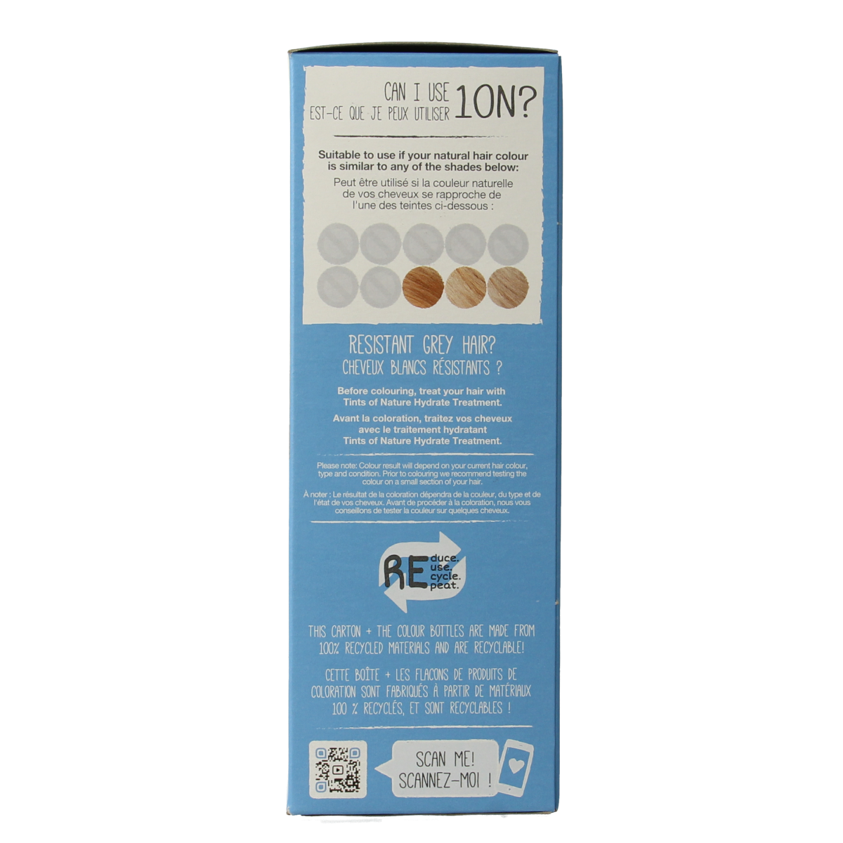 Tints Of Nature 10N platina blond 1.00 Set