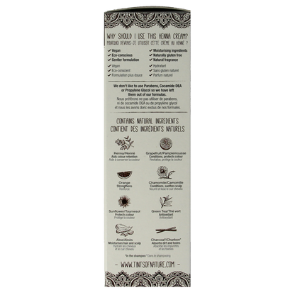 Tints Of Nature Henna cream dark brown semi permanent 70 Milliliter