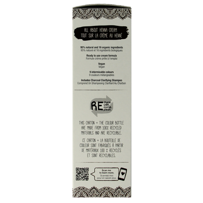 Tints Of Nature Henna cream dark brown semi permanent 70 Milliliter