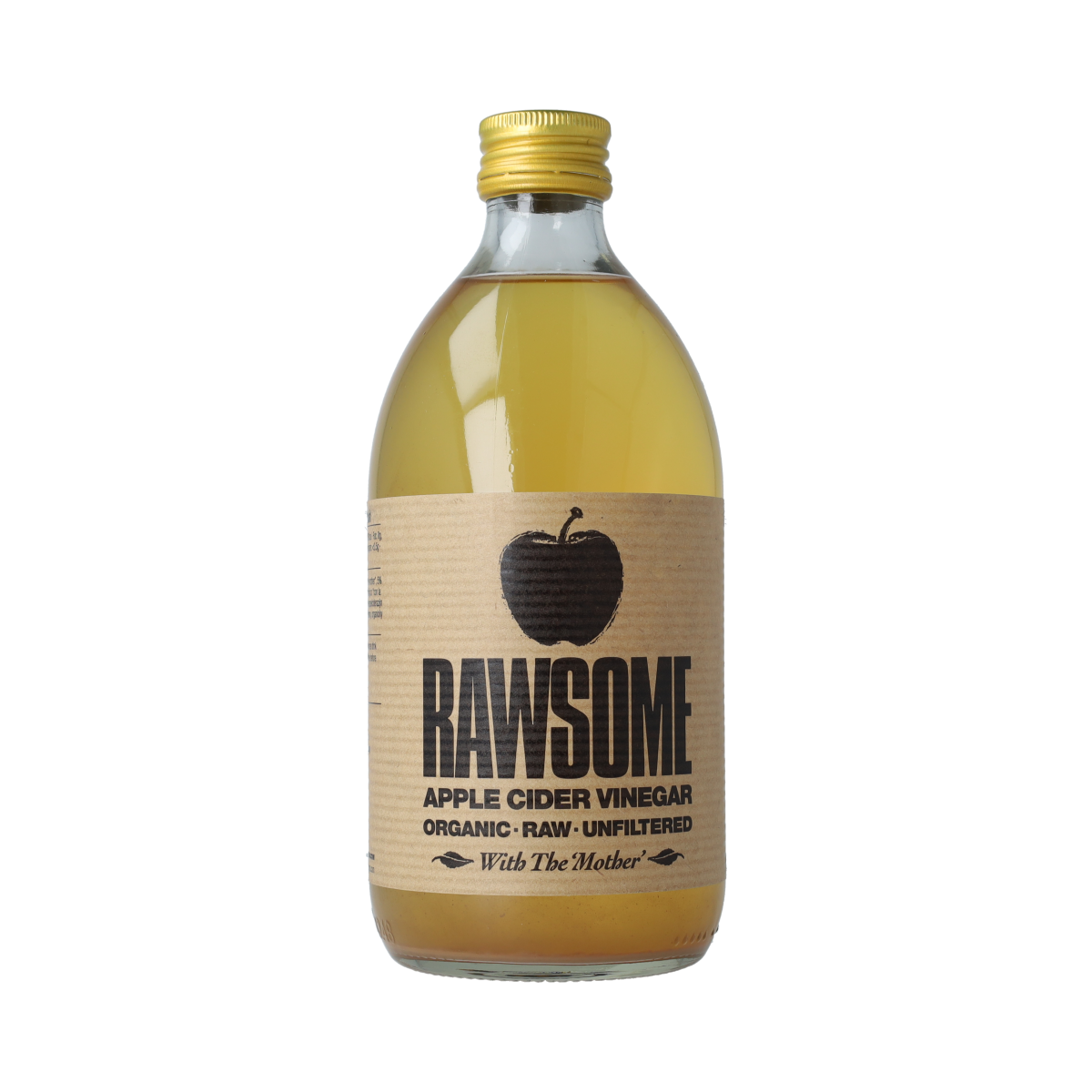 Rawsome Appel cider azijn bio  500.00 Milliliter