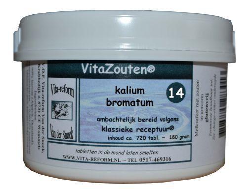 Vitazouten Kalium bromatum VitaZout nr. 14 720 Tabletten