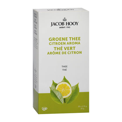 Jacob Hooy Groene thee citroen 20.00 Zakjes
