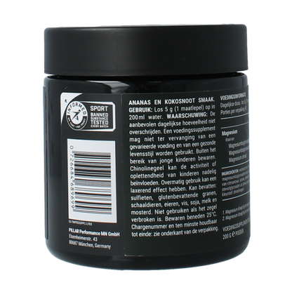 PILLAR Triple magnesium pineapple & coconut pot 200.00 Gram