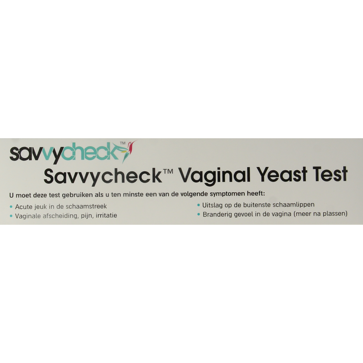 Savyon Diagnosti Savycheck candida zelftest 1.00 Stuks
